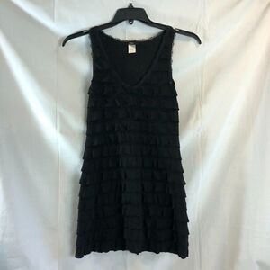 Enti Black sleeveless lace Dress Women's Size S